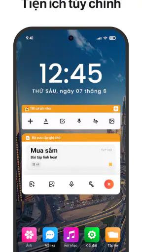 Ghi chú: Sổ tay và danh sách