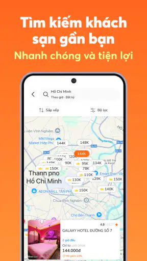 Go2Joy - Đặt phòng theo giờ