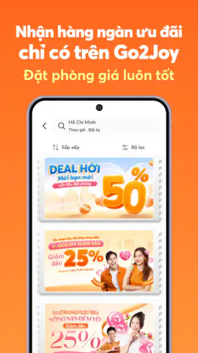 Go2Joy - Đặt phòng theo giờ