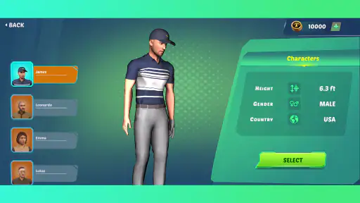 Golf Masters 3D: Android TV