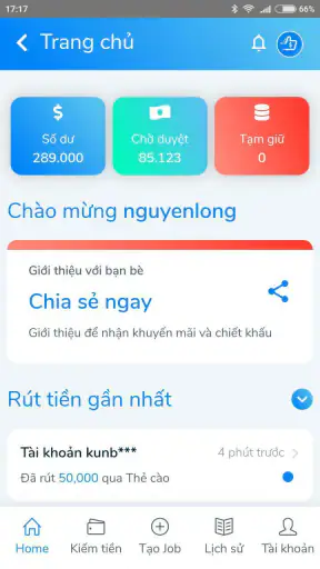Golike - Kiếm Tiền Online Từ M