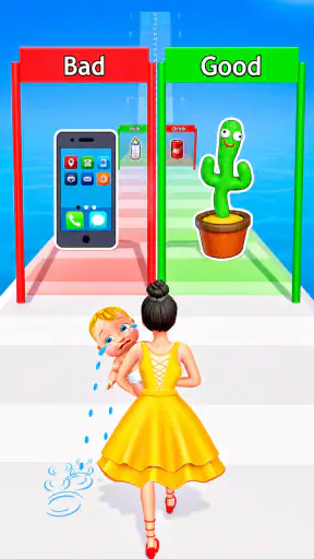 Good or Bad Mom Run: Mom Games