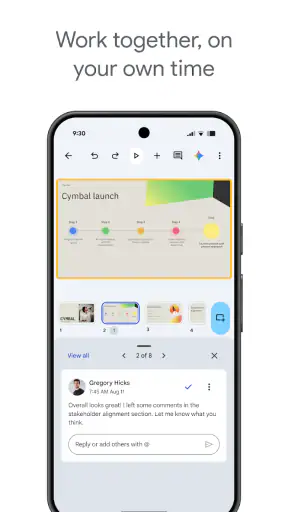 Google Trang trình bày