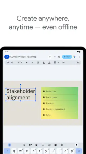 Google Trang trình bày