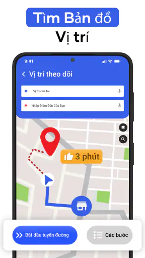 GPS dẫn đường & Bản đồ Phương