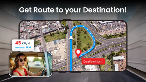 GPS dẫn đường Trực tiếp Bản đồ