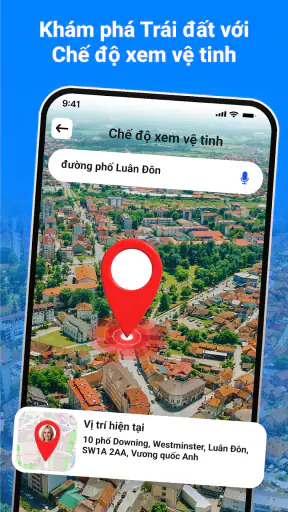 GPS Vệ tinh Bản đồ dẫn đường