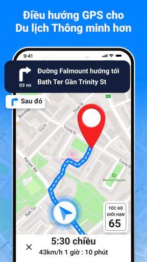 GPS Vệ tinh Bản đồ dẫn đường