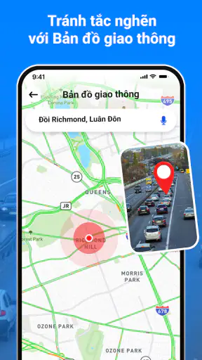 GPS Vệ tinh Bản đồ dẫn đường
