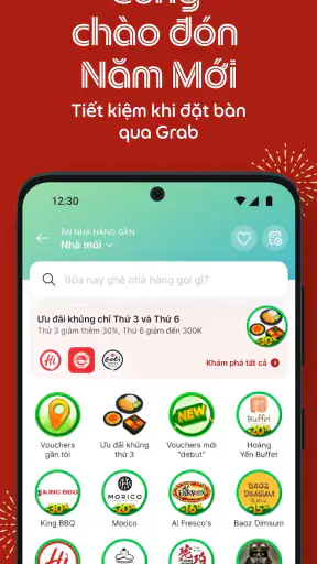 Grab: gọi xe, đồ ăn, giao hàng