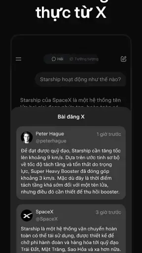 Grok - Trợ lý AI
