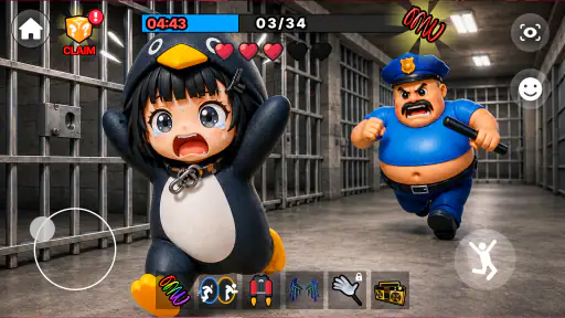 Gugu Gaga Penguin Obby Prison