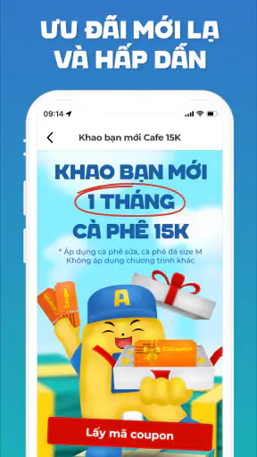 Guta App - Cafe tiện lợi