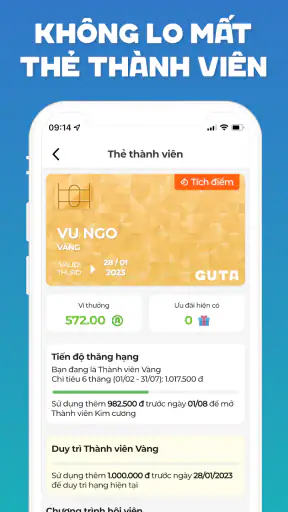 Guta App - Cafe tiện lợi