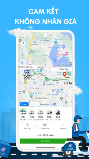 GV - App đặt Taxi điện, xe máy