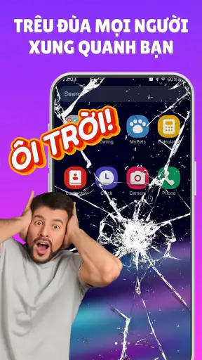Haha Broken, Màn Hình Vỡ