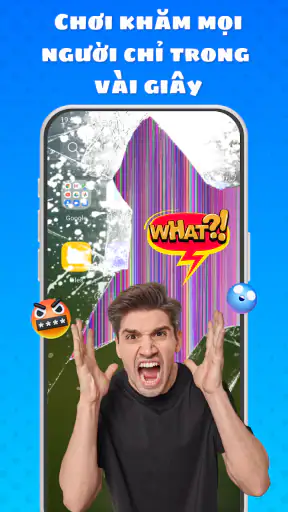 Haha Screen, Màn Hình Vỡ