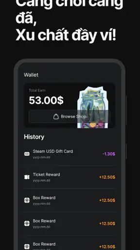 Halo Mini: Chơi Game Kiếm Tiền