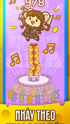 Hamster Nhảy : Cake Stack