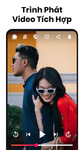 HD ứng dụng tải video