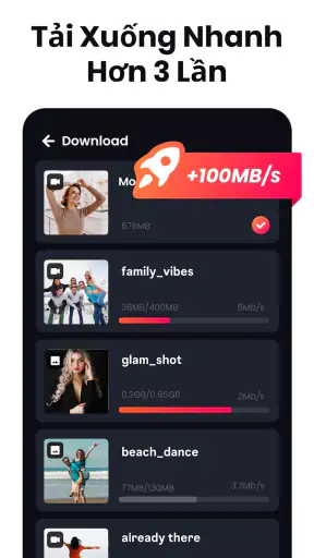 HD ứng dụng tải video