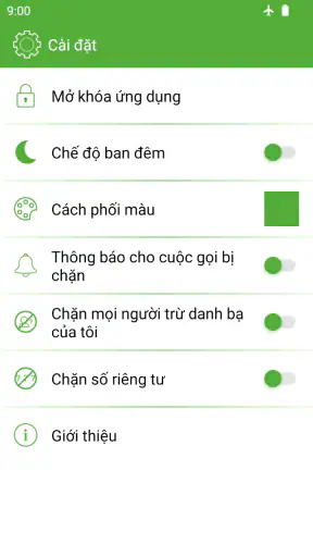 Chặn cuộc gọi - Điện thoại