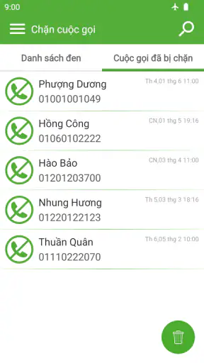 Chặn cuộc gọi - Điện thoại