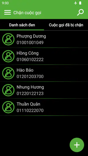 Chặn cuộc gọi - Điện thoại