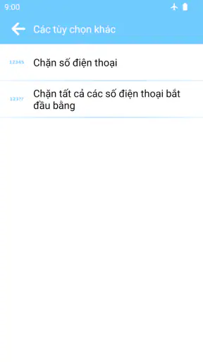 Hệ thống chặn cuộc gọi và SMS