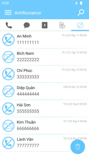 Hệ thống chặn cuộc gọi và SMS