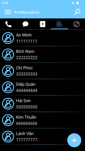 Hệ thống chặn cuộc gọi và SMS