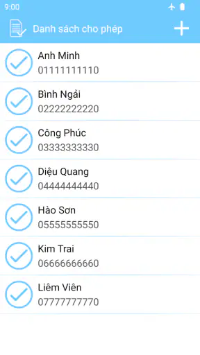 Hệ thống chặn cuộc gọi và SMS