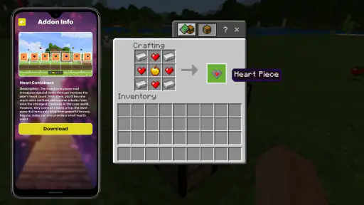 Heart Containers Mod Minecraft