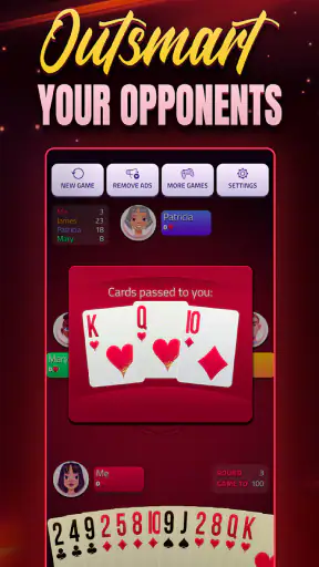Hearts Single Player - Offline