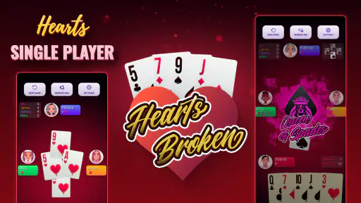 Hearts Single Player - Offline