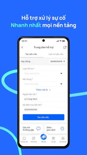Hi FPT - Internet, Hỗ trợ 24/7
