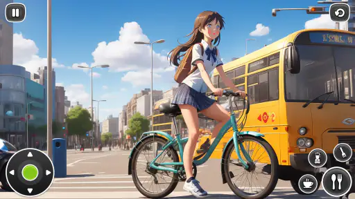 High School Girls Anime Games