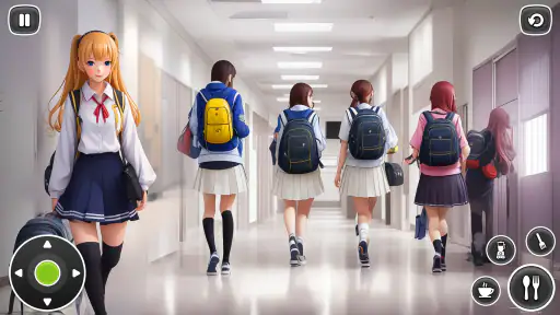 High School Girls Anime Games