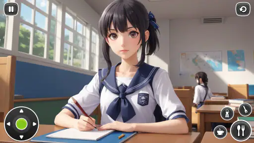 High School Girls Anime Games