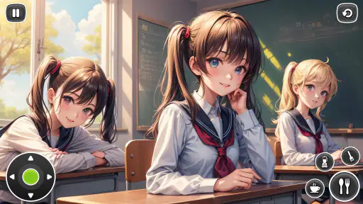 High School Girls Anime Games