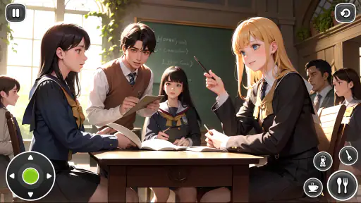 High School Girls Anime Games