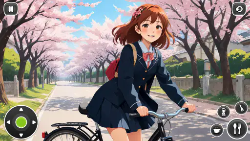 High School Girls Anime Games