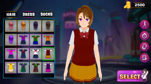 High Schoolgirl Love Life Game