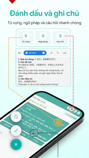 Học & Luyện thi HSK: Migii HSK