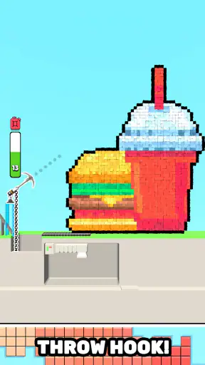 Hook Smash - Pixel art Quest!