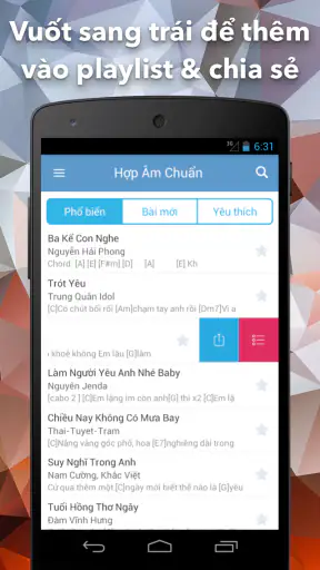 Hợp Âm Chuẩn - Hop Am Guitar,