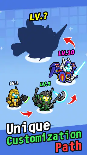 Hợp Nhất Mech: Idle Chiến Đấu
