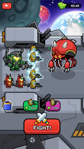 Hợp Nhất Mech: Idle Chiến Đấu