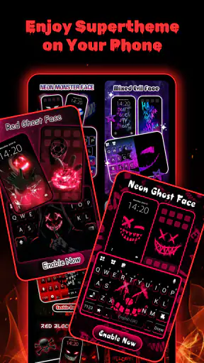 Horror Fun Smile Face Theme