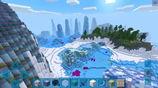 Ice Craft Game - Winter Block